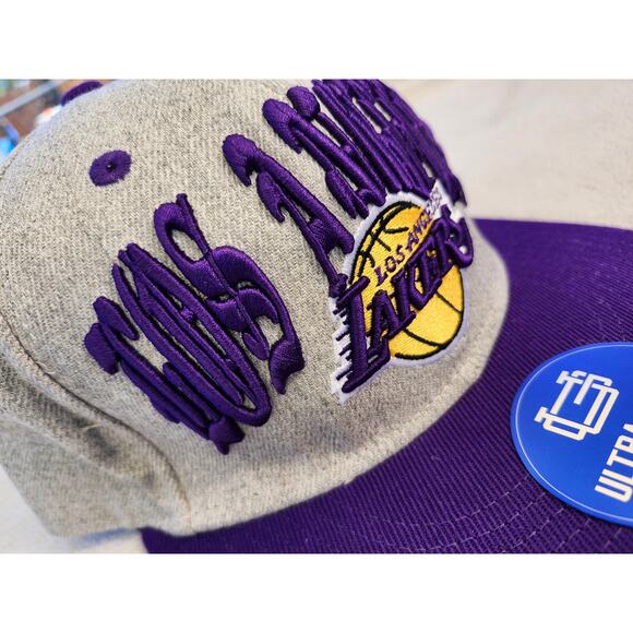 New Los Angeles Lakers HAT NBA Ultra Game Embroidered Puffy Basketball - Picture 2 of 7